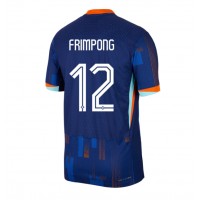 Echipament fotbal Olanda Jeremie Frimpong #12 Tricou Deplasare European 2024 maneca scurta